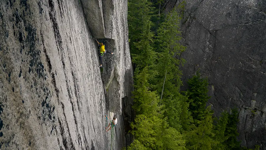 Sonnie Torotter on Little wing in Squamish BC