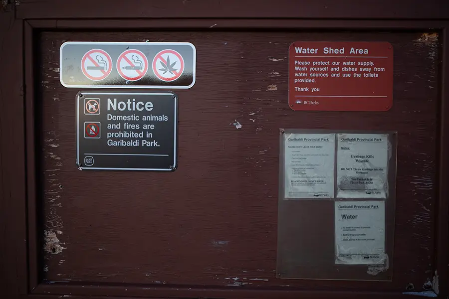 Sign board
