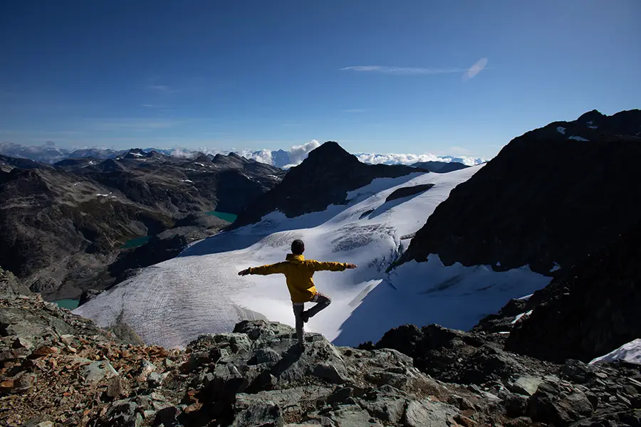 Canadian glacier scenery