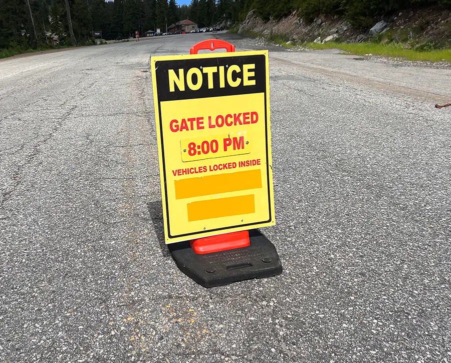 parking sign