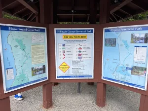 trail map at cypress resort