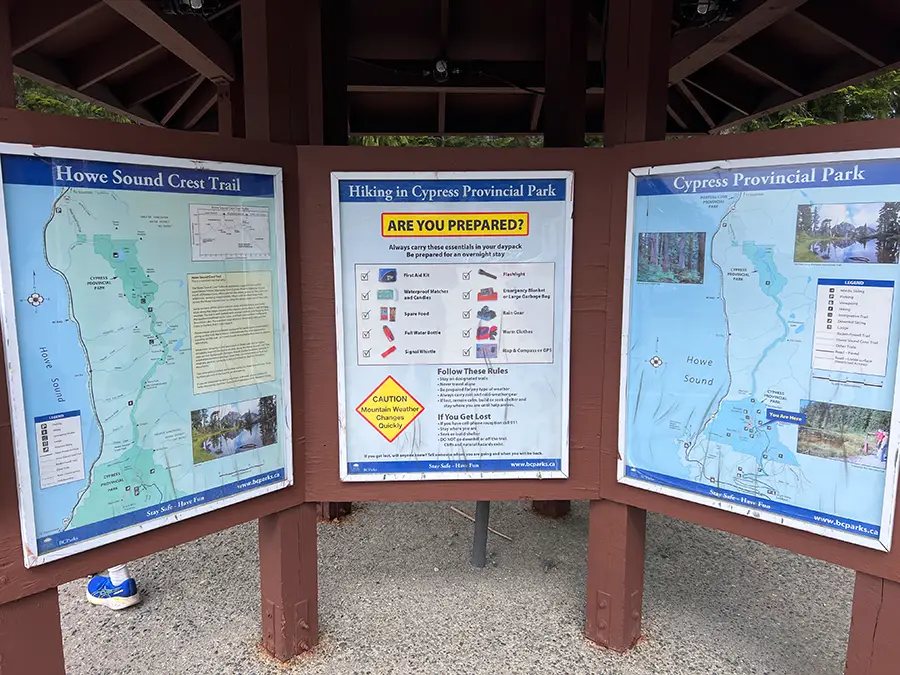 trail map at cypress resort